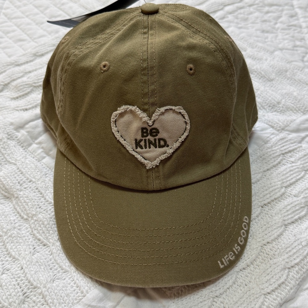Life is Good BE KIND Hat